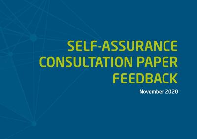 Self-assurance feedback report cover (November 2020)