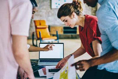 Team working together