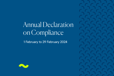 The 2024 Annual Declaration on Compliance (ADC)