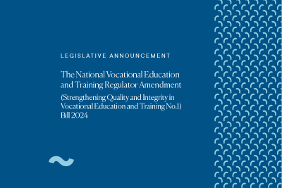 New powers to safeguard quality VET and protect students